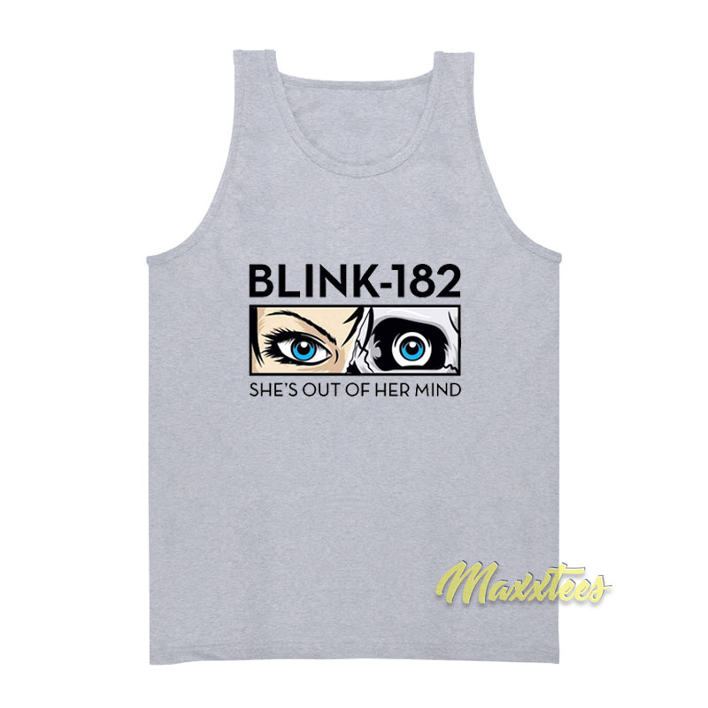 Blink 182 She's Out Of Her Mind Tank Top