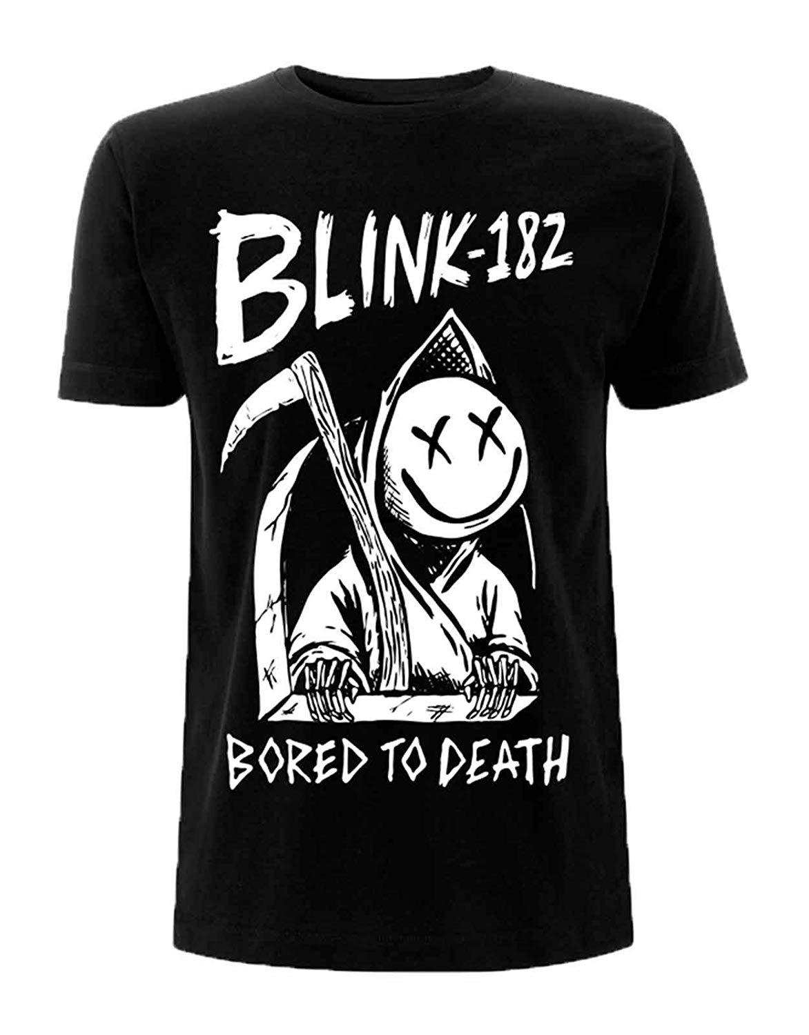 blink 182 bored to death shirt