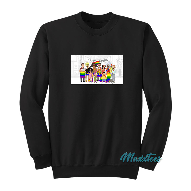 Bob's Burgers Happy Pride Sweatshirt