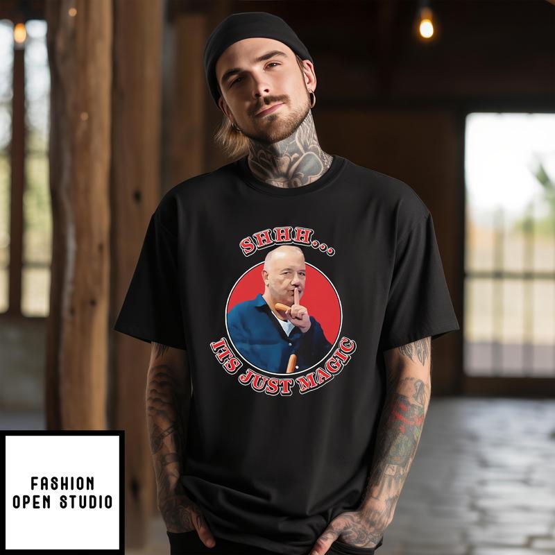 Bob Mortimer Shhh It’s Just Magic T-shirt