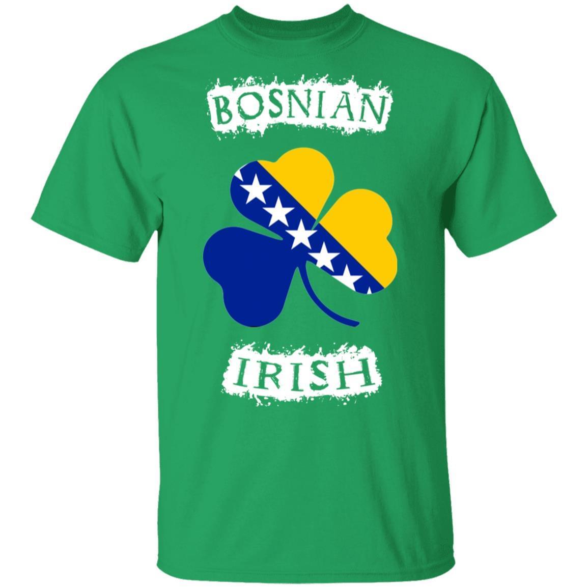 Bosnian Irish Saint's Patrick Day Hometown Home Shirt