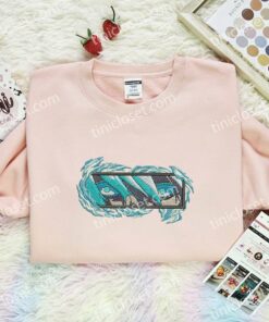 Boy’s Eyes Anime Embroidered Shirt