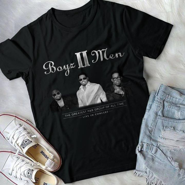 Boyz Ii Men The Greatest R&b Group Of All Time Live In Concert Shirt