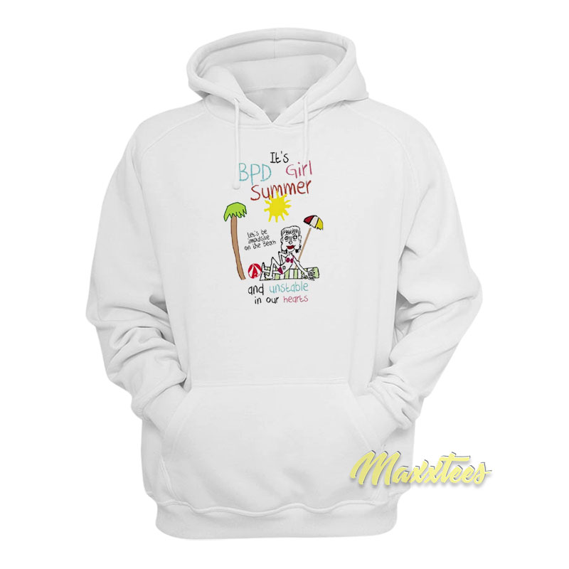 Bpd It's Girls Summer Let's Impulsive On The Beach Hoodie