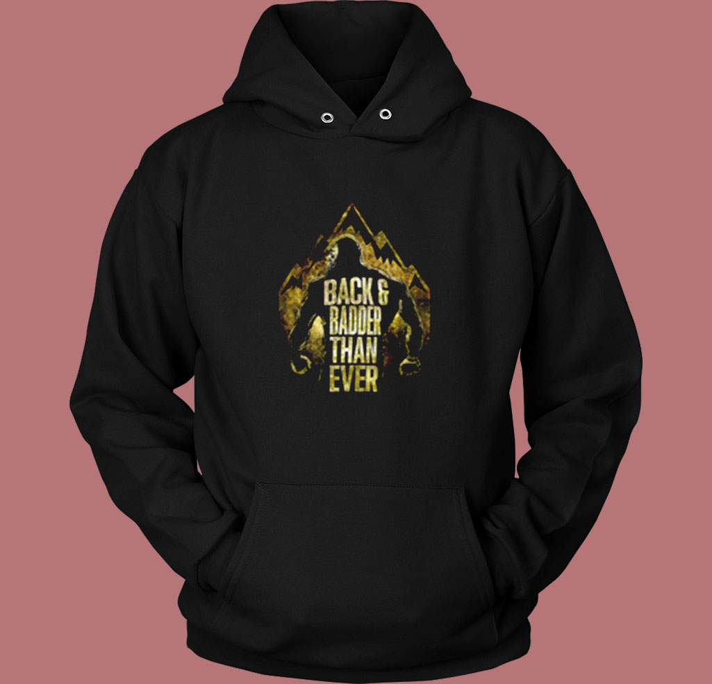 Braun Strowman Back & Badder Than Ever Vintage Hoodie