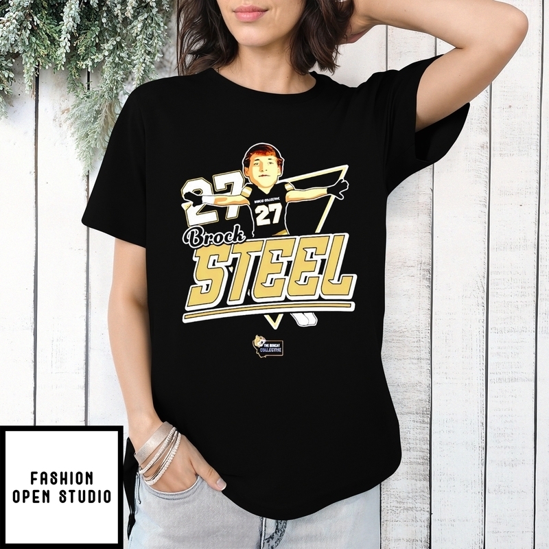 Brock Steel Montana State Bobcats Caricature ’25 T-shirt