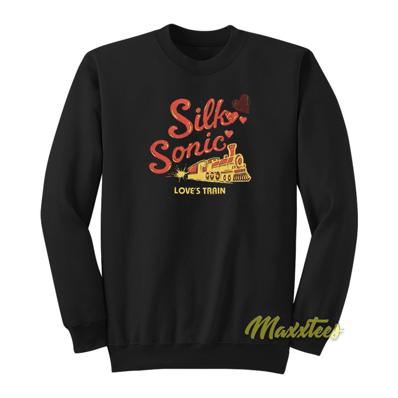 Bruno Mars Silk Sonic Love's Train Sweatshirt
