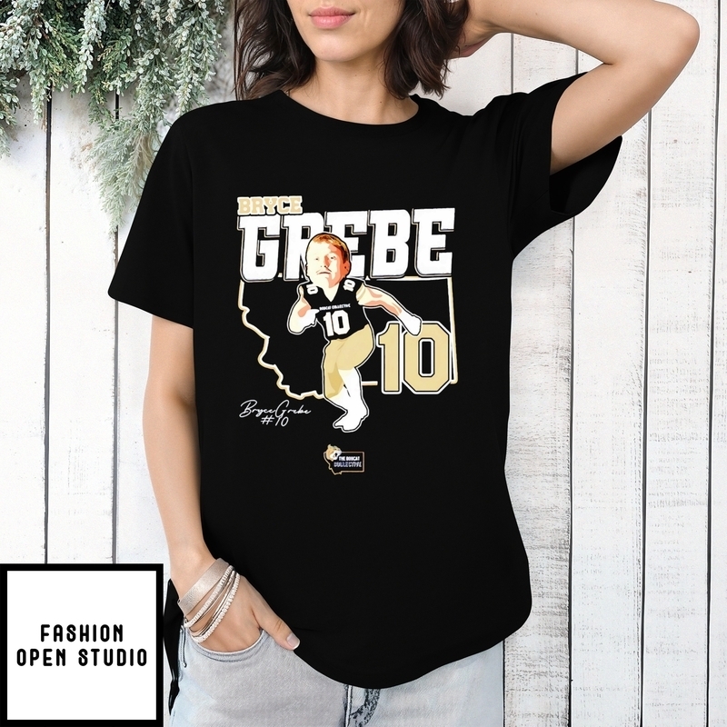 Bryce Grebe Montana State Bobcats Caricature ’25 T-shirt
