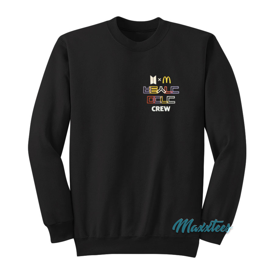 Bts X Mcdonald's Crew Sweatshirt