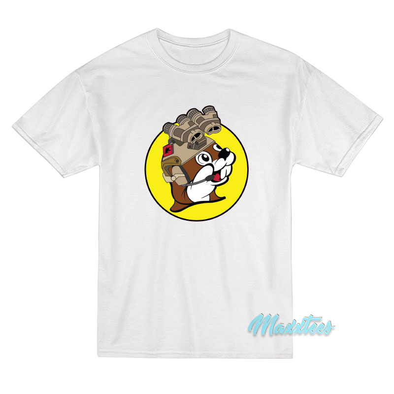 Buc-ee's Beaver Tactical T-shirt