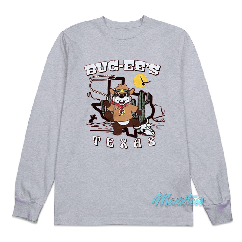 Buc-ee's Texas Roundup Burnt Long Sleeve Shirt