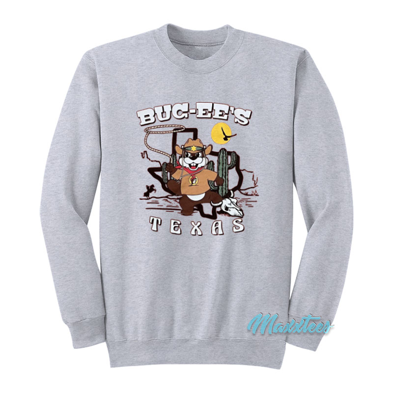 Buc-ee's Texas Roundup Burnt Sweatshirt