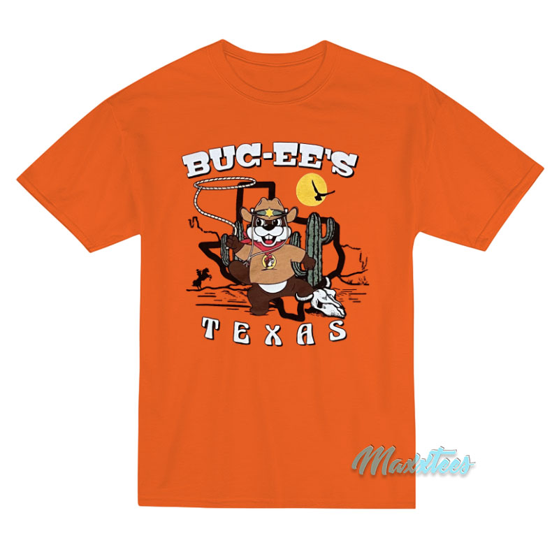 Buc-ee's Texas Roundup Burnt T-shirt