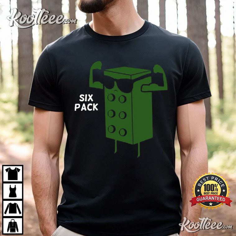 Building Brick’s Funny Six Pack Best T-shirt