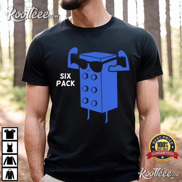 Building Brick’s Funny Six Pack T-shirt