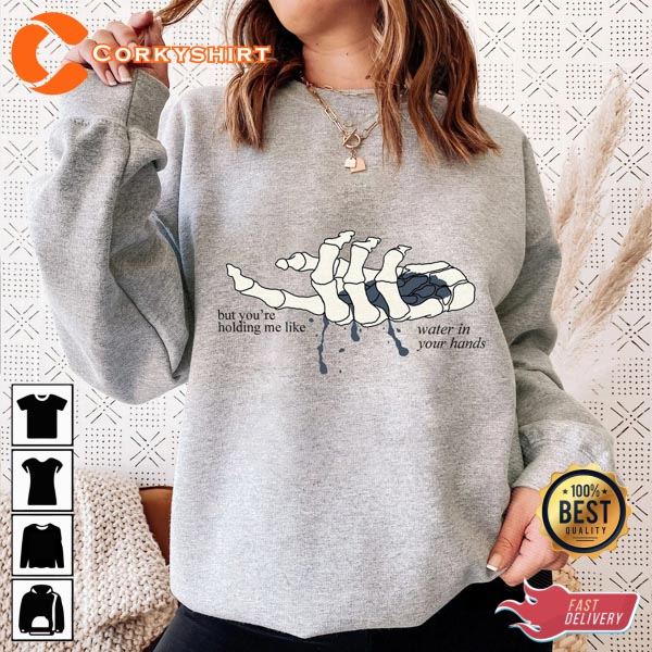 But You’re Holding Me Like Water In Your Hand – Moon Song Phoebe Bridgers T-shirt