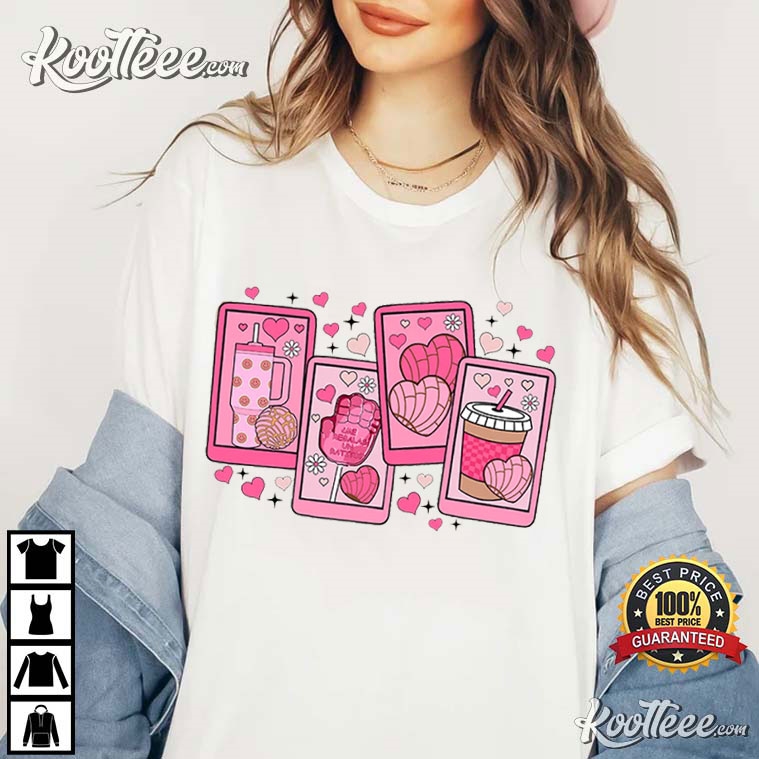 Cafecito Y Chisme Valentine’s Day T-shirt