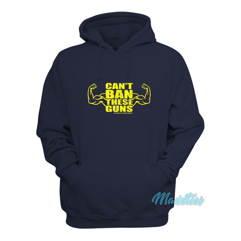 Can't Ban These Guns Gym Hoodie