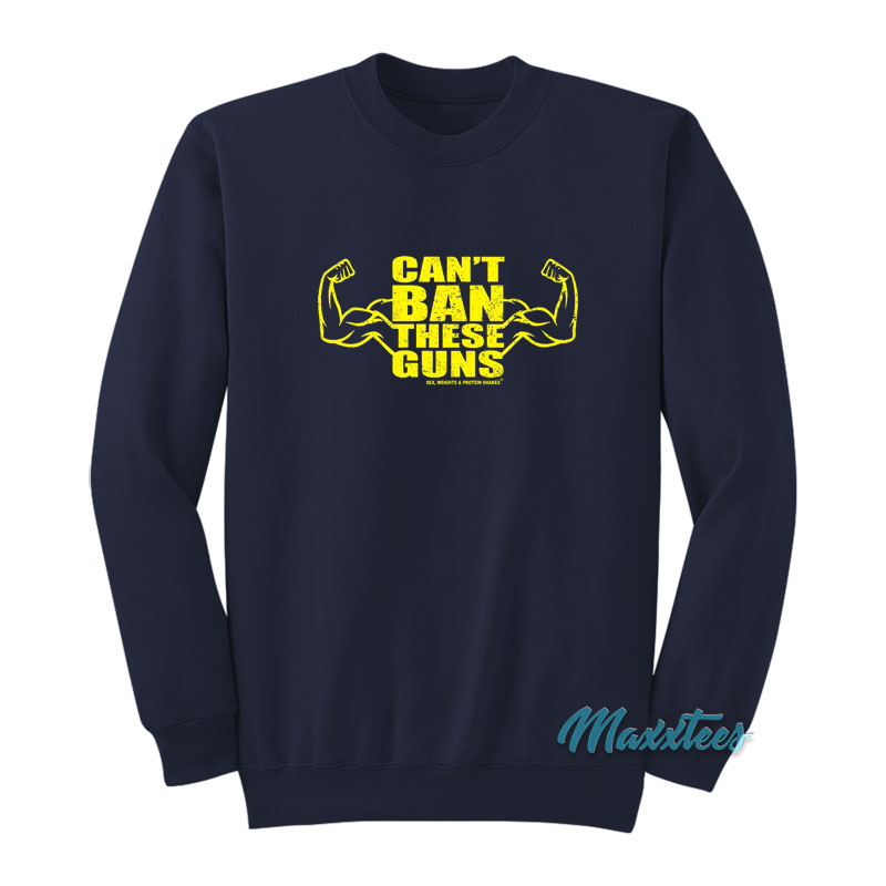 Can't Ban These Guns Gym Sweatshirt