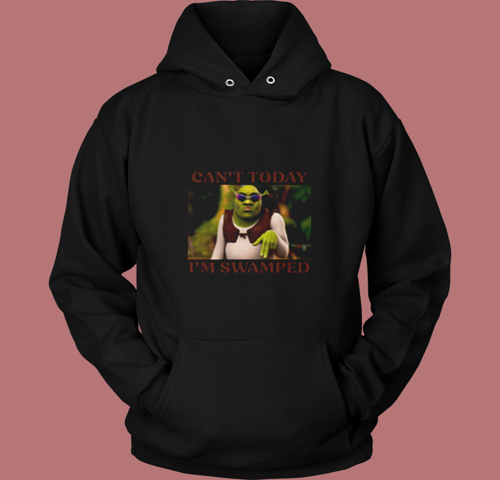 Can't Today I'm Swamped Vintage Hoodie