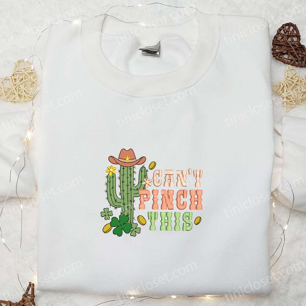 Can’t Pinch This Embroidered Shirt, Thanksgiving Day Embroidered Hoodie, Best Holiday Gift Ideas