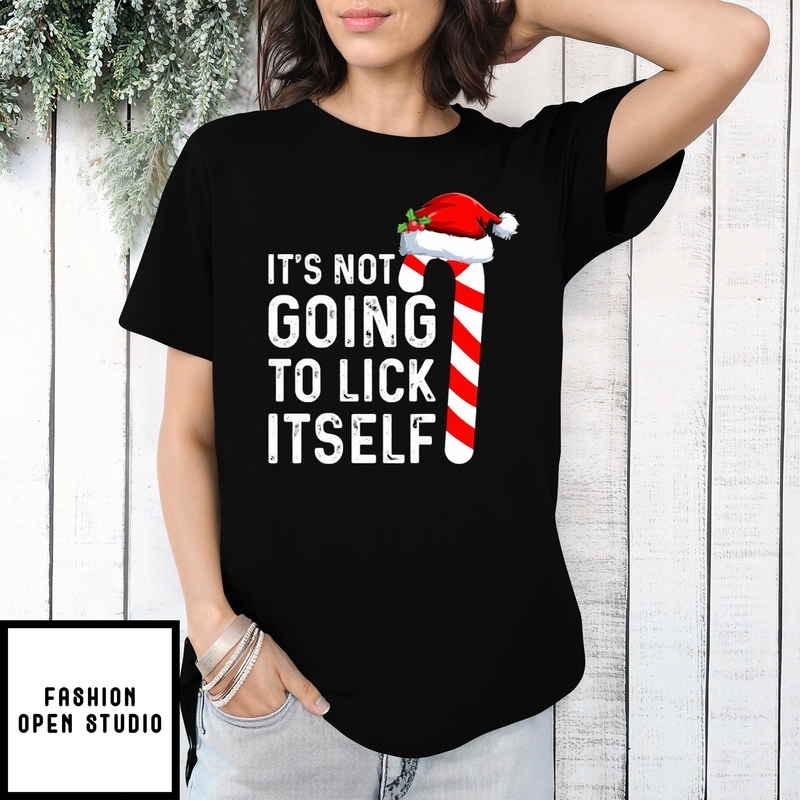 Candy Christmas It’s Not Going To Lick Itself Vintage T-shirt