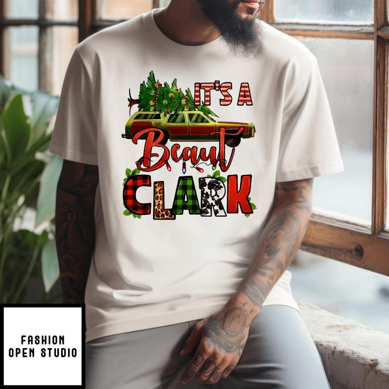 Car Pine Tree It’s A Beaut Clark Christmas 2024 T-shirt