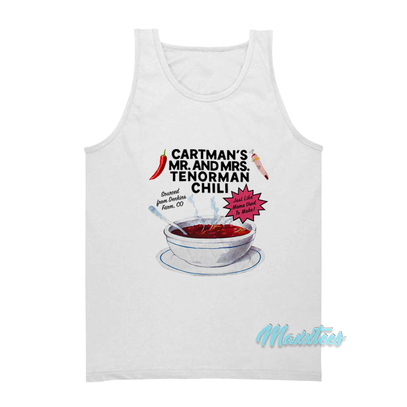 Cartman's Mr And Mrs Tenorman Chili Tank Top