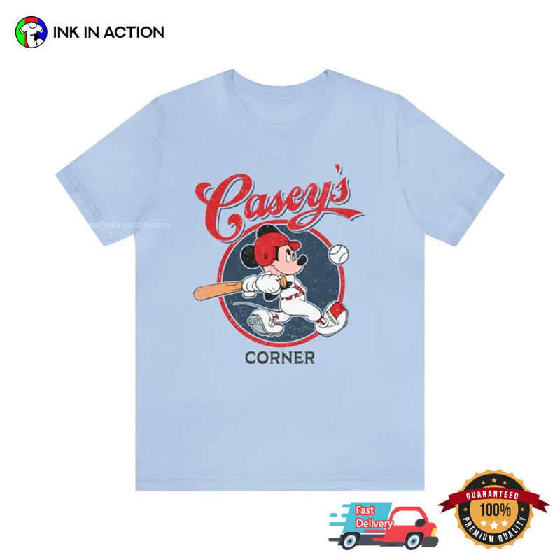 Casey’s Corner Mickey Baseball Vintage T-shirt