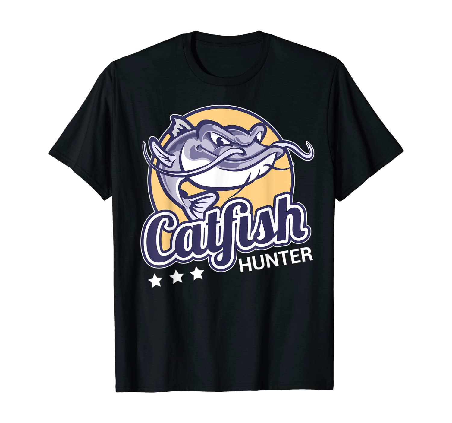 Catfish Hunter Tshirt For Catfishing Anglers