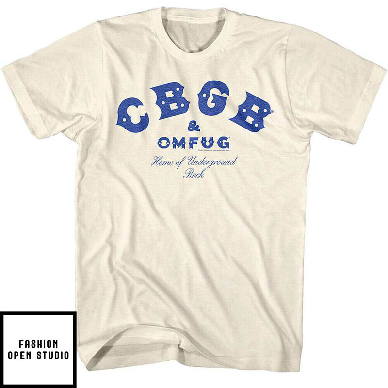 Cbgb & Omfug Bluegrass Logo T-shirt