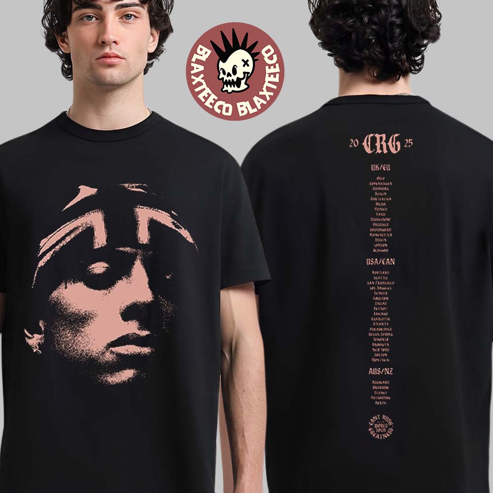 Central Cee Can’t Rush Greatness 2025 World Tour Merch Tour Dates Two Sides Unisex T-shirt