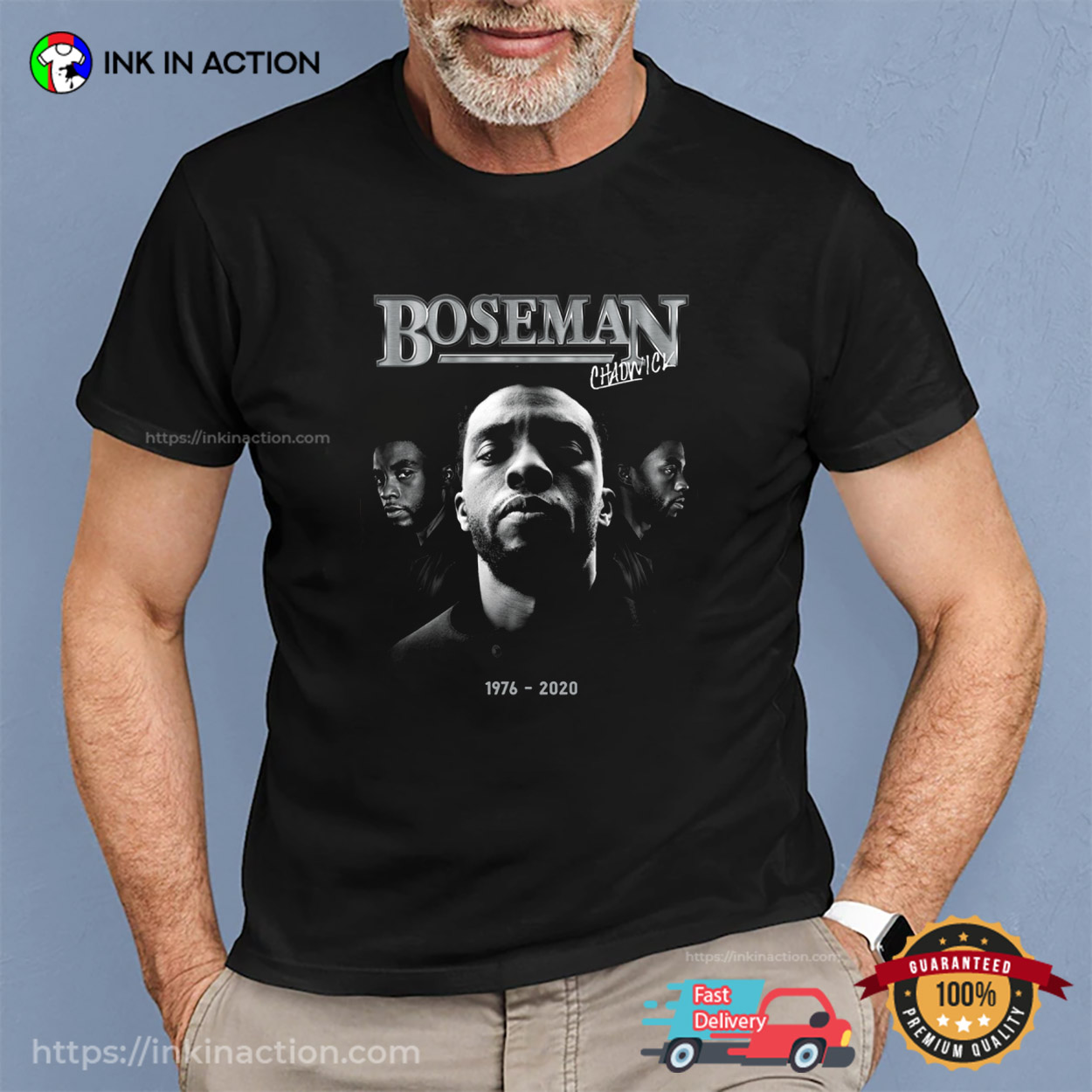 Chadwick Boseman T’challa Memorial T-shirt