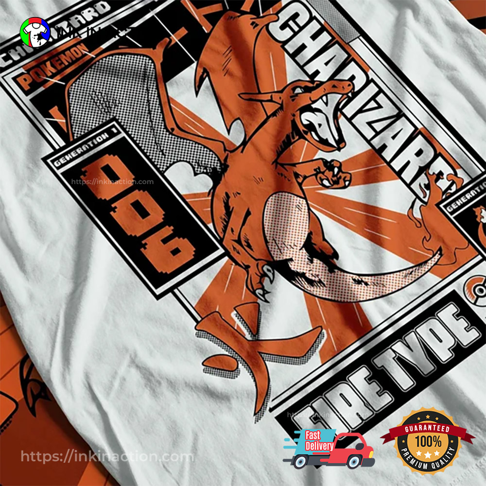 Charizard I Don’t Get Older I Level Up T-shirt