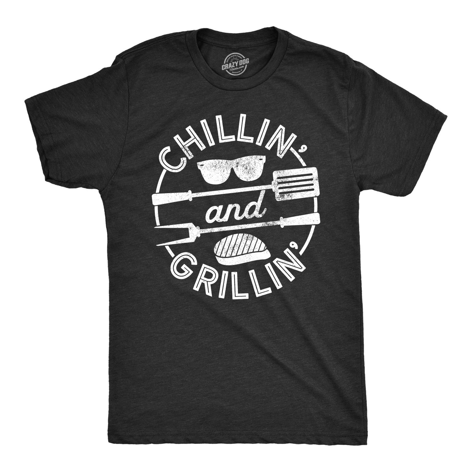 Chillin’ And Grillin’ Men’s Tshirt Poppy – poppytshirt.com