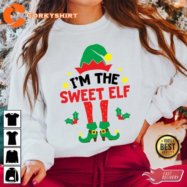 Christmas Funny Xmas Party I’m The Cute Xmas Shirt