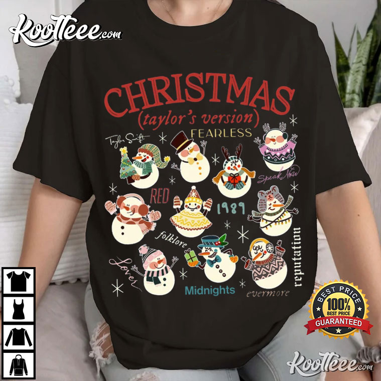Christmas Taylor’s Version Snowman T-shirt