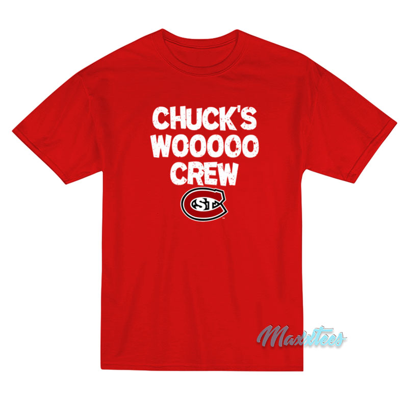 Chuck's Wooooo Crew St Cloud State Huskies T-shirt