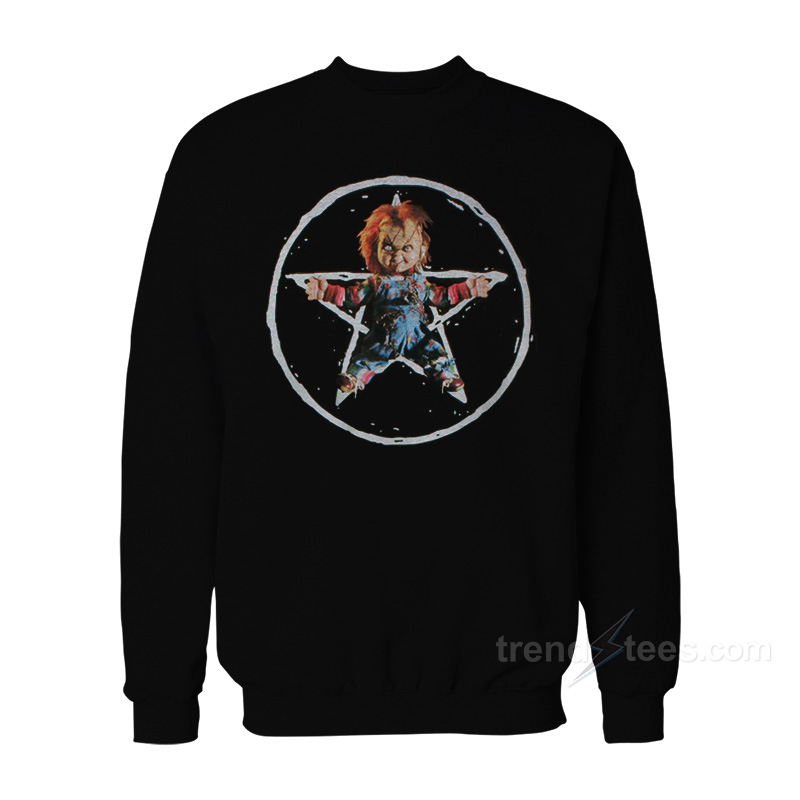 Chucky Child's Play Pentagram Sweatshirt