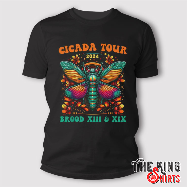 Cicada Tour 2024 Cicada Reunion Broods Xiii & Xix T Shirt