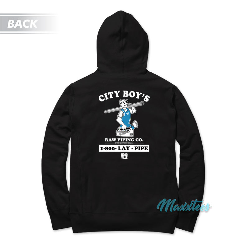 City Boy's Lay Pipe Hoodie