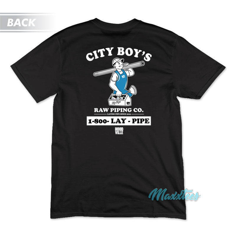 City Boy's Lay Pipe T-shirt