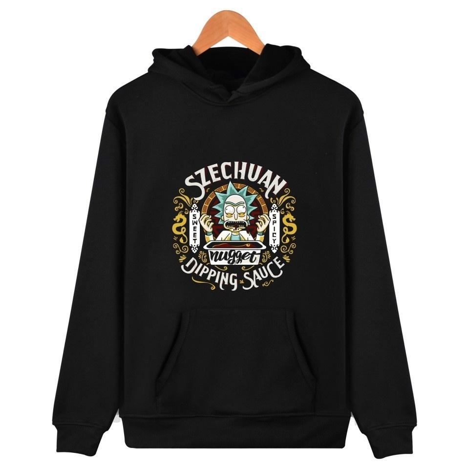Classic Cartoon Hoodies Funny Print Men Women Streetwear Hoody