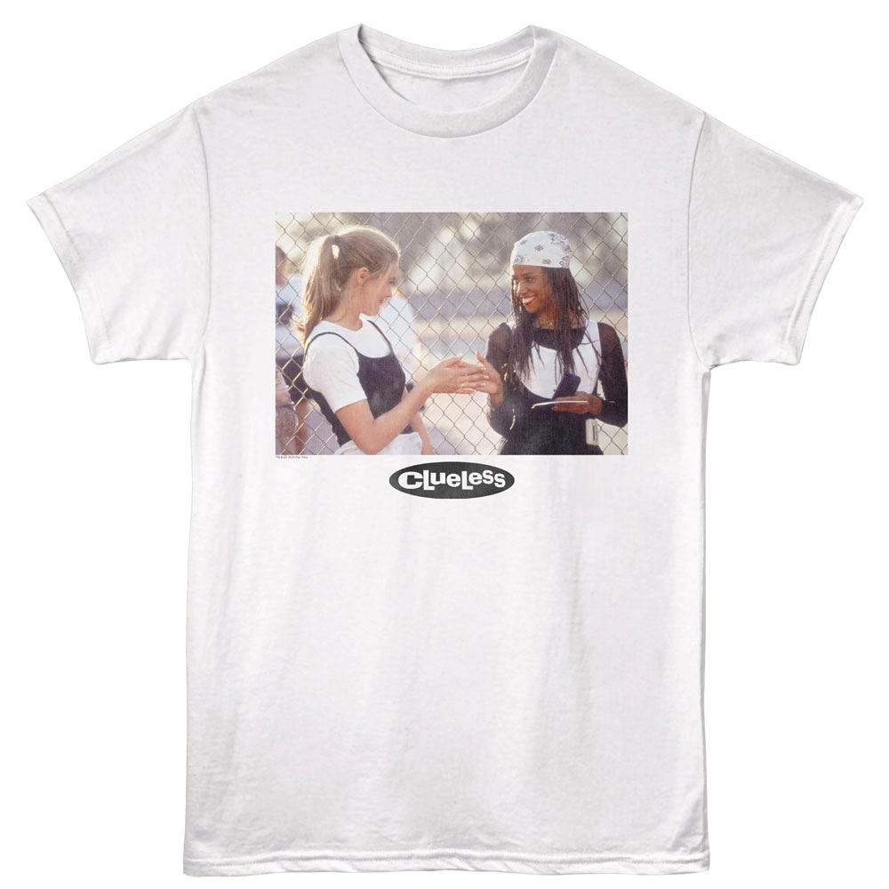 Clueless Cher And Dionne Play Tennis Men's T Shirt
