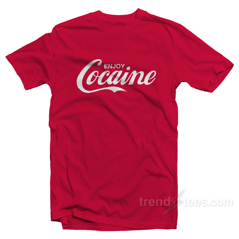 Cocaine Coca-cola T-shirt Women's Or Men's