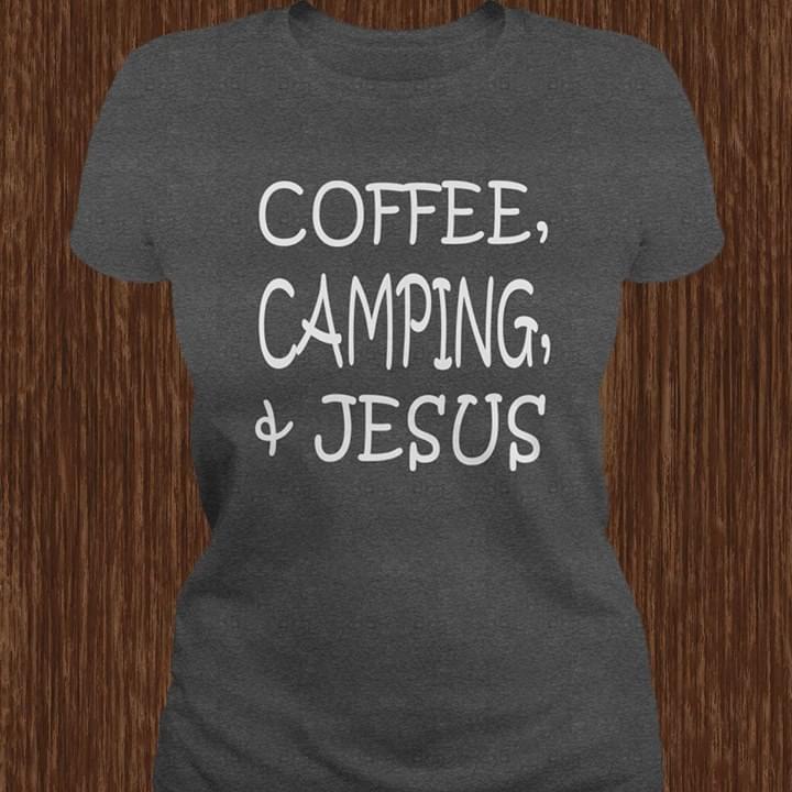 Coffee Camping & Jesus Shirt