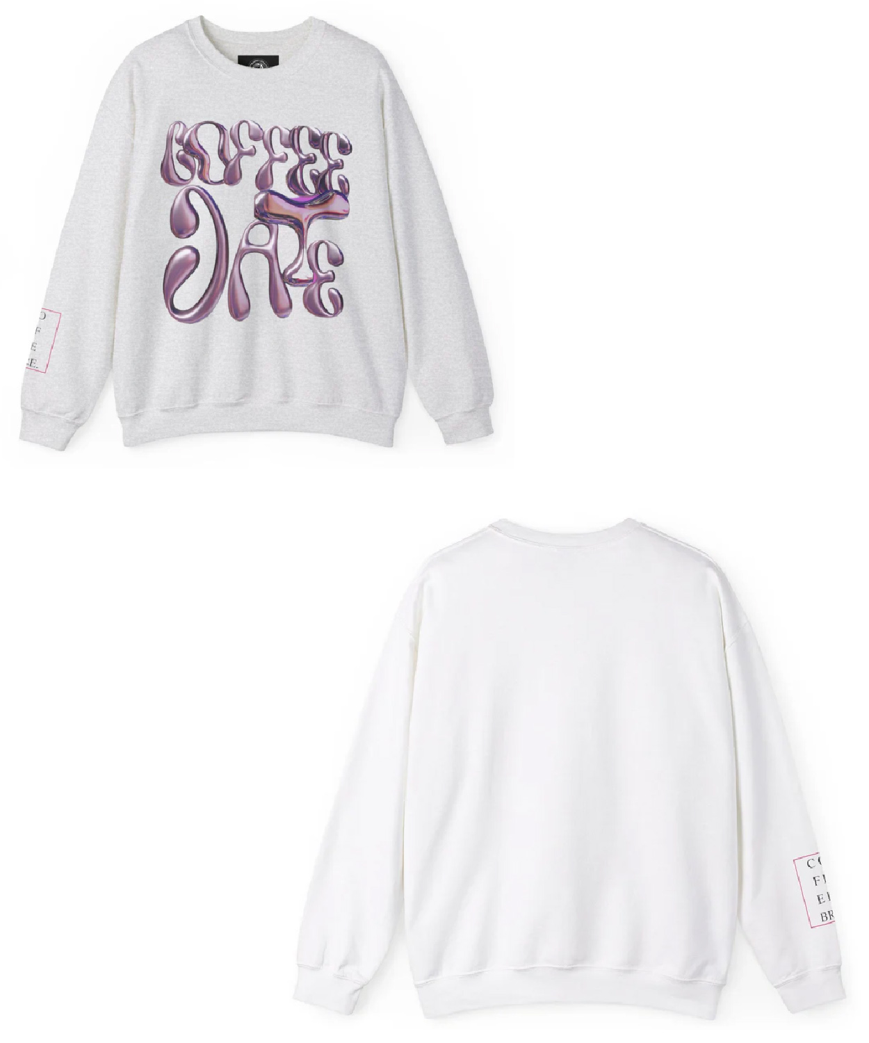 Coffee Date Unisex Heavy Blend Crewneck Valentine’s Sweatshirt Coffeebre Shop