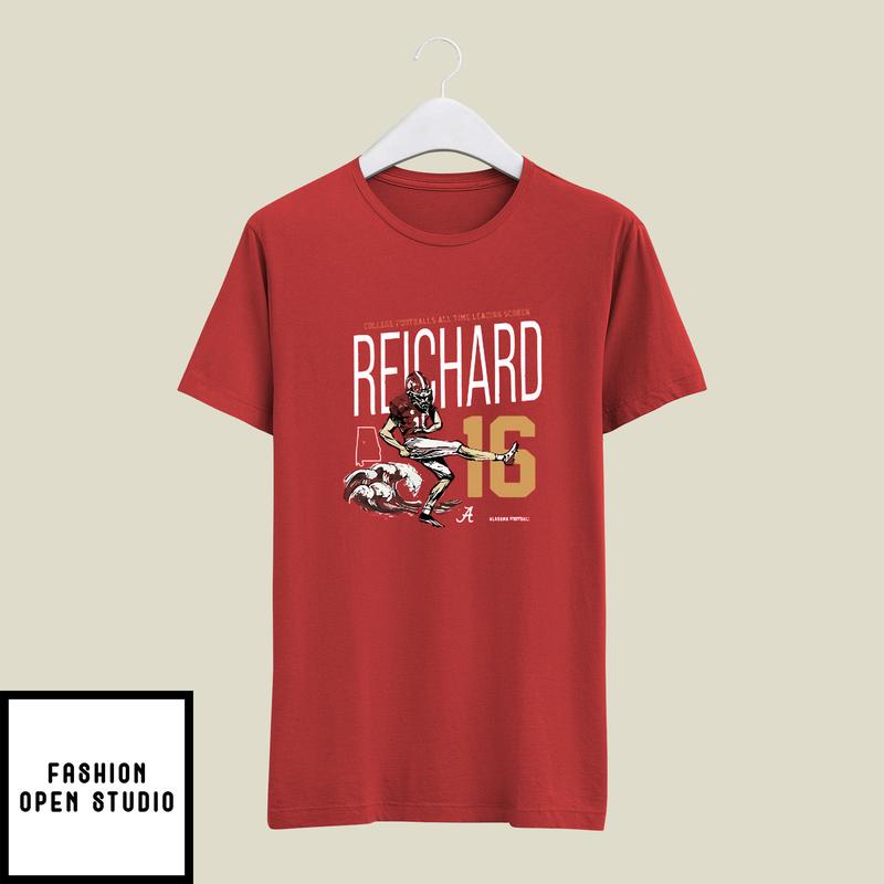 College Football’s All Time Leading Scorer Reichard T-shirt