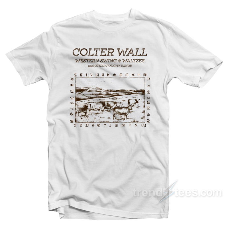 Colter Wall Western Swing & Waltzes T-shirt