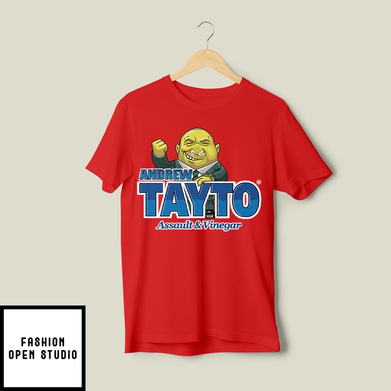 Conor Mcgregor Andrew Tayto Assault & Vinegar T-shirt